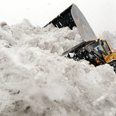 Österreich versinkt im Schnee