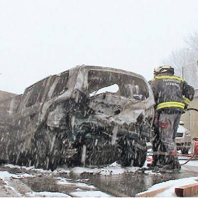 Schwerer Crash vor dem Tunnel