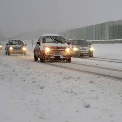 Österreich versinkt im Schnee