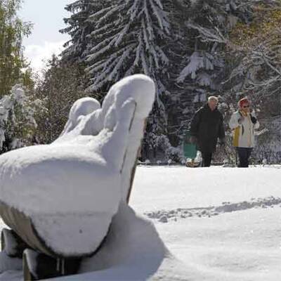 Rekordmenge an Schnee