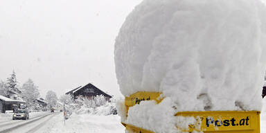 Viel Neuschnee in den Bergen erwartet