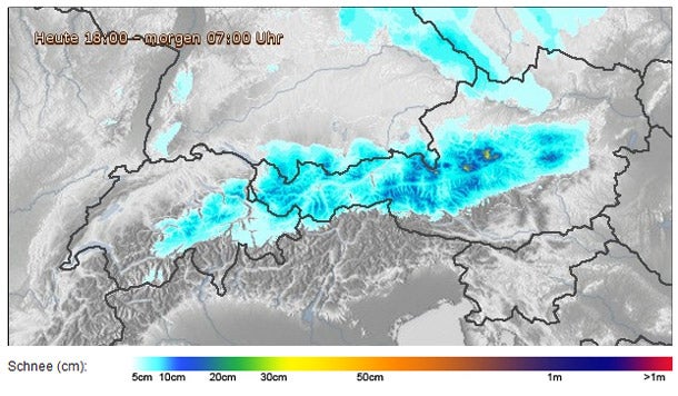 Weiße Ostern: Monster-Orkan und Schnee