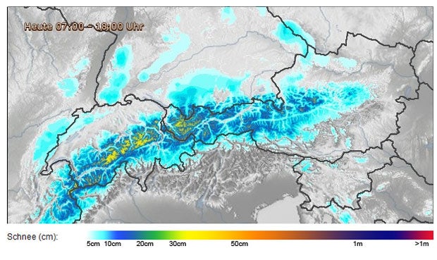 130-km/h-Sturm fegte über Österreich