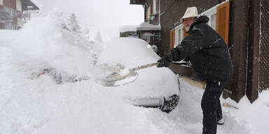 5 Meter Schnee am Arlberg