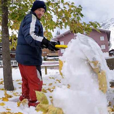 Rekordmenge an Schnee