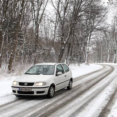Auch in Oberösterreich hat es Schnee