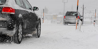 Winterchaos: Sperren und Unf&auml;lle