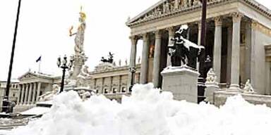 Jetzt wird Österreich eingeschneit