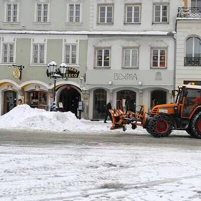 Österreich versinkt im Schnee