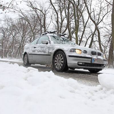 Auch in Oberösterreich hat es Schnee