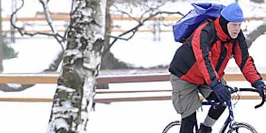 Schneewalze über Österreich