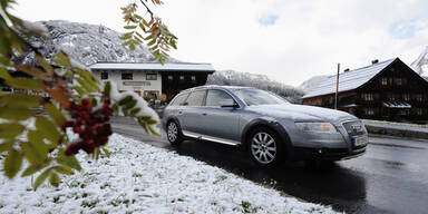 30 cm Neuschnee in Österreich