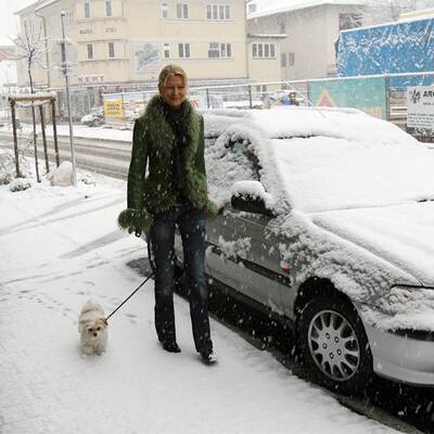 Schneechaos in Kärnten