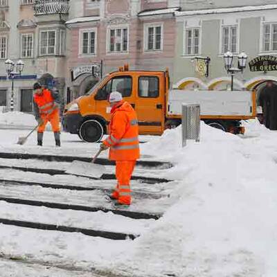 Österreich versinkt im Schnee