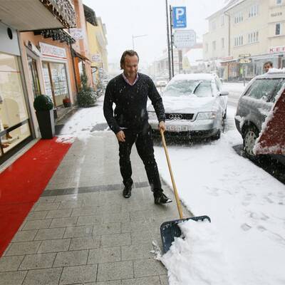 Schneechaos in Kärnten