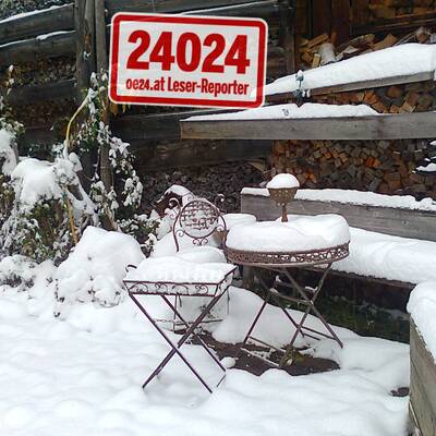 So verschneit ist Österreich: Wien-Umgebung