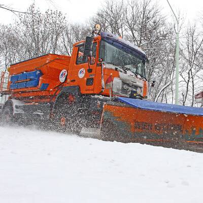 Auch in Oberösterreich hat es Schnee