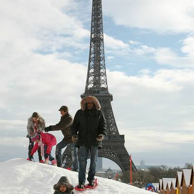 Europa versinkt im Schneechaos