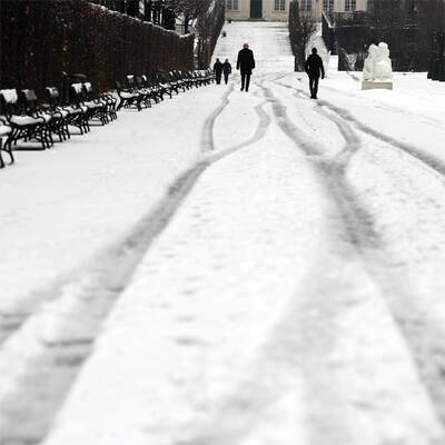 Schnee in Wien
