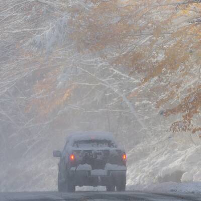Schneechaos an US-Nordküste