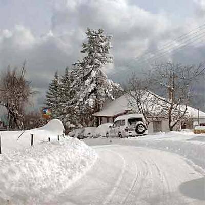 Griechenland versinkt im Schnee