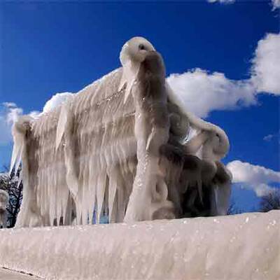 Griechenland versinkt im Schnee