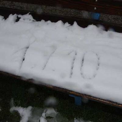 Kälte-Schock: Schnee im Juni