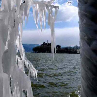 Griechenland versinkt im Schnee