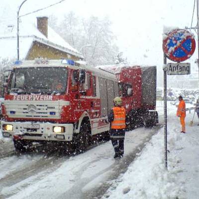 Schneechaos in NÖ