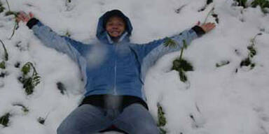 Einen Tag vorm Sommer schneit es