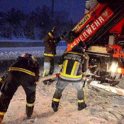 Österreich versinkt im Schnee
