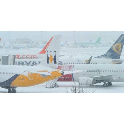 Europa versinkt im Schneechaos