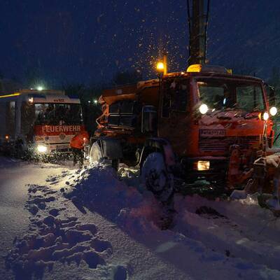 Österreich versinkt im Schnee