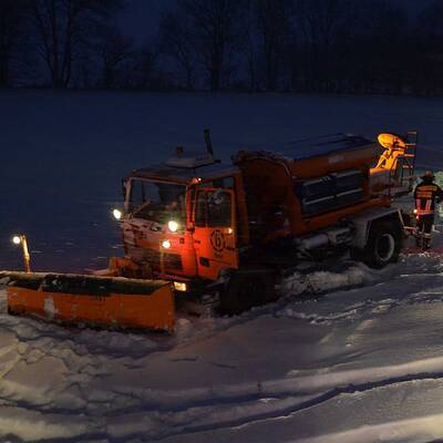 Österreich versinkt im Schnee