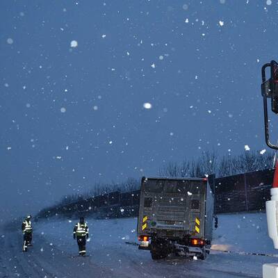 Österreich versinkt im Schnee