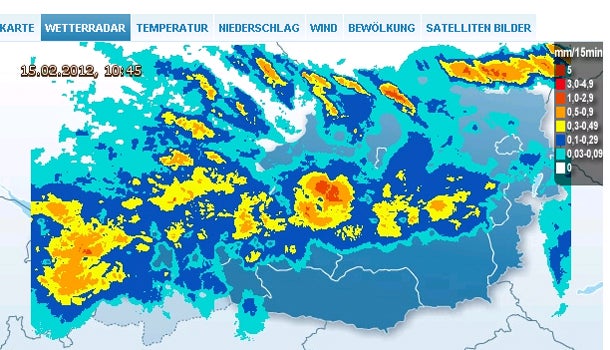 Wintersportorte von Außenwelt abgeschnitten