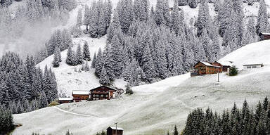30 cm Neuschnee in Österreich