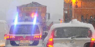 Unfall im Schnee