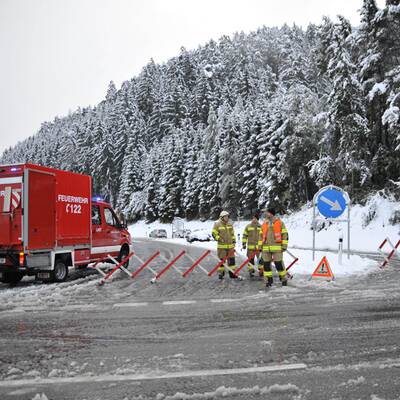 Wintereinbruch in Vorarlberg