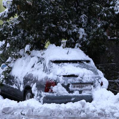 Wintereinbruch in Vorarlberg
