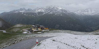 Kältewelle brachte sogar Schneefall