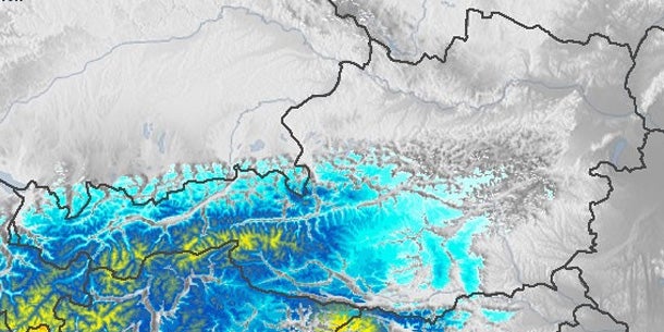 20 cm Neuschnee am Freitag