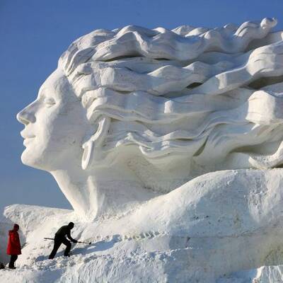 20. Schneeskulpturen-Ausstellung