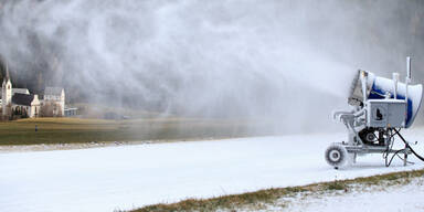 Gr&uuml;ne fordern Schneekanonen-Aus