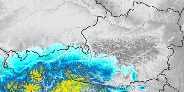 Schon wieder Schnee in Kärnten