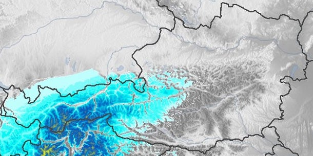 Wo es am Wochenende schneien kann