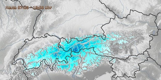Im Westen kommt doch noch Schnee