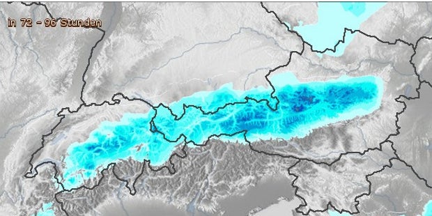 Jetzt gibt's doch noch Schnee zum Fest