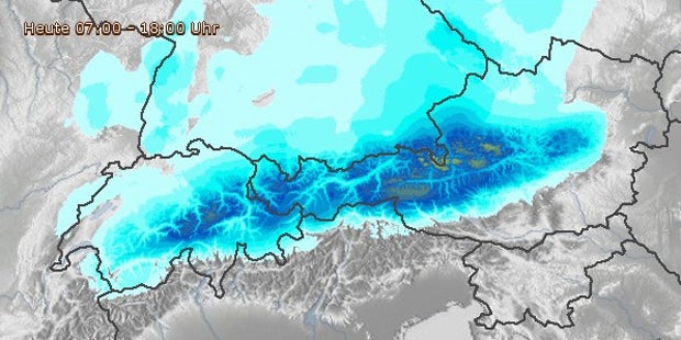 Schnee legt das Land lahm