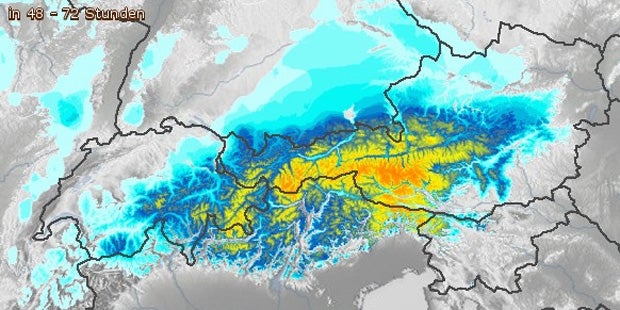 Italien-Tief bringt uns Schnee und Kälte